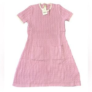 J. Crew Factory Girls' Cable-knit Sweater-dress Size 7 NWT